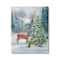 Stupell Industries Winter Woodland Animals Tree Canvas Wall Art